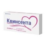 Квинсента, р-р для п/к введ. 0.25/0.5 мг/доза 1.5 мл №1 шприц-ручка