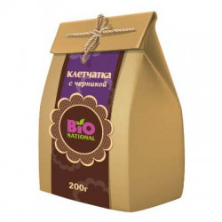 Клетчатка, Bio National (Био Нейшнл) 200 г с черникой