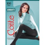 Колготки женские, Conte Elegant (Конте Элегант) р. 3 100 den Аванти микрофибра неро черный