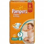 Подгузники, Pampers (Памперс) 11-25 кг р. 5 58 шт слип энд плей джуниор