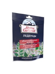 Леденцы, Alpine Caramel (Альпийская Карамель) 75 г №1 БАД (леденцы массой 3.3 г) зип-лок