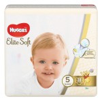 Подгузники, Huggies (Хаггис) 12-22 кг р. 5 №28 элит софт