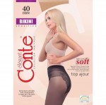 Колготки женские, Conte Elegant (Конте Элегант) р. 4 40 den Бикини графит