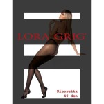 Колготки, Lora Grig (Лора Григ) р. 4 40 den Рикоретта неро черные