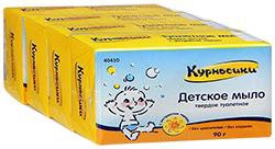 Мыло детское, Курносики 90 г №4 арт. 40422 классическое