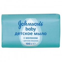 Мыло, Johnson's Baby (Джонсонс Беби) 100 г с молоком