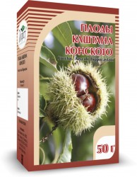 Каштан конский плоды, сырье 50 г