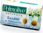 Мыло, Palmolive (Палмолив) 100 г натурэль баланс и мягкость с ромашкой и витамином e