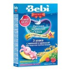 Каша молочная, Bebi (Беби) 200 г Премиум для сладких снов 3 злака с малиной и мелиссой